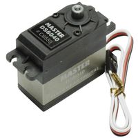 Master Modellbau Standaard servo DS6040 TG Digitale servo Materiaal (aandrijving): Titanium Stekkersysteem: Uni (Graupner/JR/Futaba) Master Modellbau Standaard servo DS6040 TG Digitale servo Materiaal (aandrijving): Titanium Stekkersysteem: Uni (Graupner/JR/Futaba)