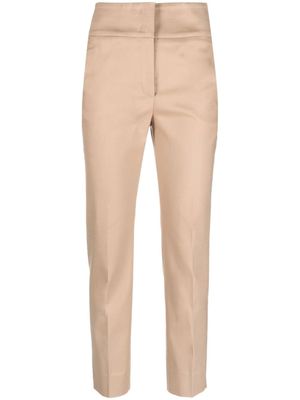 Peserico pantalon slim court - Tons neutres