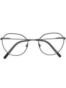 Dolce & Gabbana Eyewear lunettes de vue à monture ronde transparente - Noir