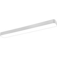 LED Plafondlamp - Plafondverlichting - Trion Astinto - 37W - Aanpasbare Kleur - Dimbaar - Rechthoek - Mat Wit - - thumbnail