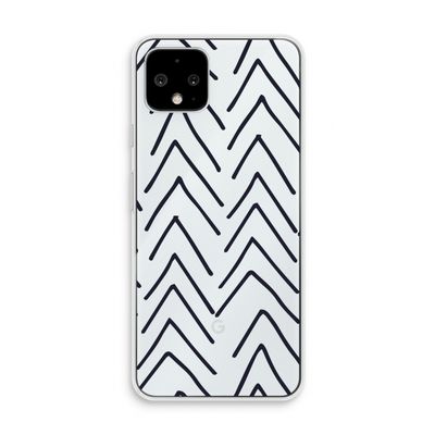 Marrakech Arrows: Pixel 4 Transparant Hoesje