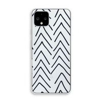 Marrakech Arrows: Pixel 4 Transparant Hoesje