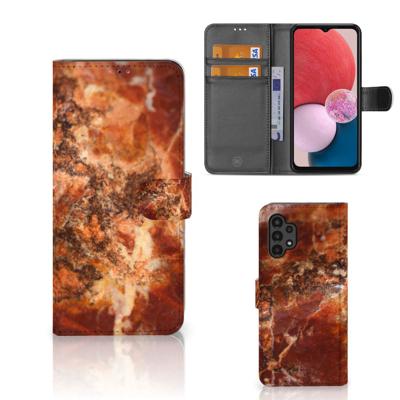Samsung Galaxy A13 (4G) | Bookcase | Marmer Bruin