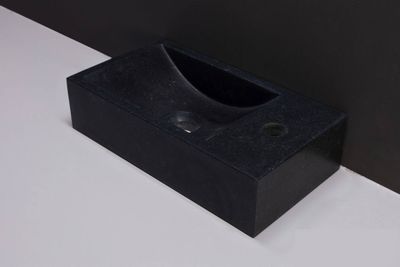 Forza Venetia Fontein rechts 40x22x10 cm Graniet Gezoet