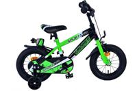 Volare sportivo kinderfiets - jongens - 12 inch - groen zwart