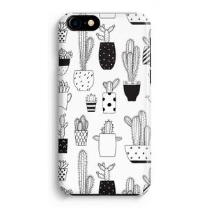 Cactusmotief: Volledig Geprint iPhone 7 Hoesje