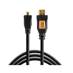 Tether Tools TetherPro HDMI Micro to HDMI 2.0, 10&apos; (3m), Black