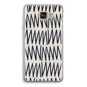 Marrakech Zigzag: Samsung Galaxy A5 (2016) Transparant Hoesje