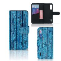 Xiaomi Mi A3 | Book Style Case | Wood Blue