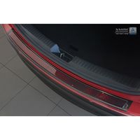RVS Bumper beschermer passend voor 'Deluxe' Mazda CX-5 2014- Zwart/Rood-Zwart Carbon AV244025