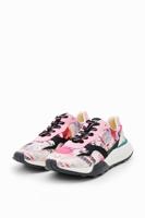 Hardloopsneakers met krantenprint - MATERIAL FINISHES - 38