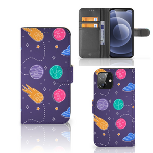 iPhone 12 | 12 Pro (6.1") Wallet Case met Pasjes Space