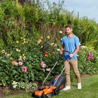 Black & Decker BCMW3318L2 Duwgrasmaaier Batterij/Accu Zwart, Oranje - thumbnail