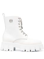 Philipp Plein bottines en cuir de veau - Noir