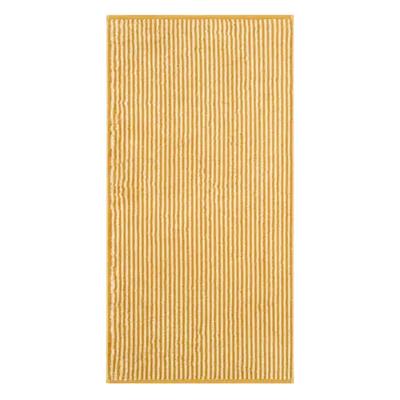 Cawö Cawö Two-Tone Stripe Badlaken 80x150 gold