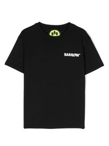 Barrow kids t-shirt à motif Face - Noir