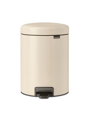 Brabantia pedaalemmer NewIcon 5 liter Soft beige