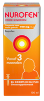 Nurofen Kinderen Suspensie Suikervrij Vanaf 3 Maanden