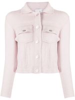 Barrie cardigan nervuré oversize - Rose