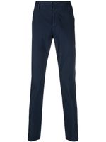 DONDUP pantalon slim à plis marqués - Bleu - thumbnail