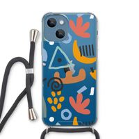 Abstract: iPhone 13 Transparant Hoesje met koord