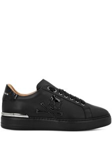 Philipp Plein baskets Skull&Bones - Noir