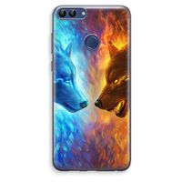 Fire & Ice: Huawei P Smart (2018) Transparant Hoesje