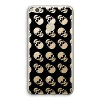 Musketon Skulls: Huawei Ascend P8 Lite (2017) Transparant Hoesje