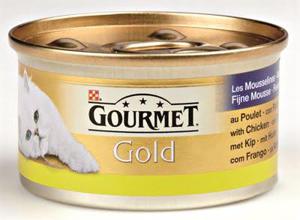 Gourmet gold fijne mousse kip (24X85 GR)