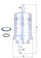 Brandstoffilter MAHLE, Diameter (mm)54,6mm, u.a. für VW, Skoda, Audi, Seat