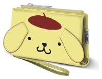 Sanrio Slim Wallet Pompompurin Face