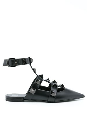 Valentino Garavani ballerines Roman Stud - Noir