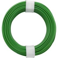 Donau Elektronik 118-4 Draad 1 x 0.14 mm² Groen 10 m