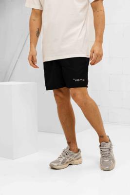 24 Uomo Basic Zwembroek Heren Zwart - Maat S - Kleur: Zwart | Soccerfanshop