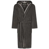 Cawö Cawo Heren Badjas met Capuchon 833 basalt L