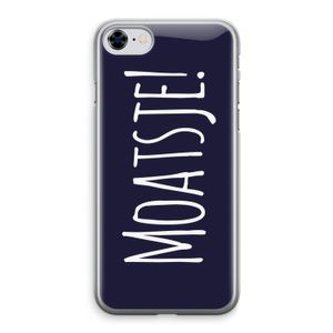 Moatsje!: iPhone 8 Transparant Hoesje