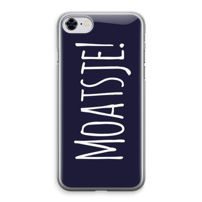 Moatsje!: iPhone 8 Transparant Hoesje