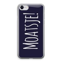 Moatsje!: iPhone 8 Transparant Hoesje
