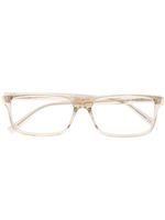 Saint Laurent Eyewear lunettes de vue à monture rectangulaire - Tons neutres