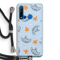 Manta: Huawei P20 Lite (2019) Transparant Hoesje met koord