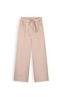 NoBell Meisjes broek krijtstreep widwe leg - Sayla - Zand blush