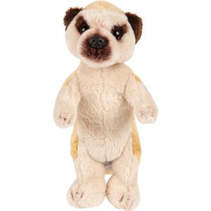 Pluche knuffel dieren stokstaartje 15 cm