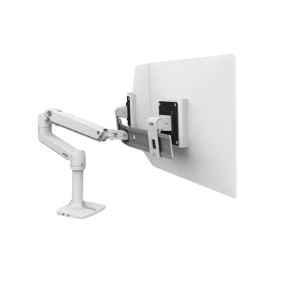 Ergotron LX Series Desk Dual Direct Arm 63,5 cm (25") Vrijstaand Wit
