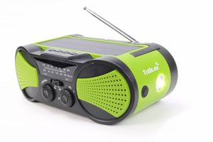 Totle Totle Noodradio Superior - 4000mah + Batterij - Zonnepaneel - Opwindbaar