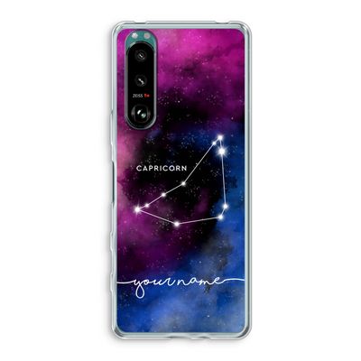 Sterrenbeeld - Donker: Sony Xperia 5 III Transparant Hoesje