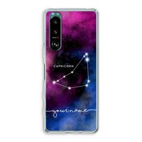 Sterrenbeeld - Donker: Sony Xperia 5 III Transparant Hoesje