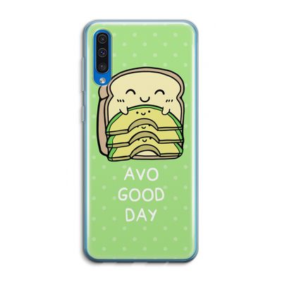 Avo Good Day: Samsung Galaxy A50 Transparant Hoesje