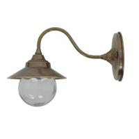 Muurlamp Cupid Antiek Messing