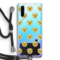Leeuwenkoppen: Huawei P30 Transparant Hoesje met koord