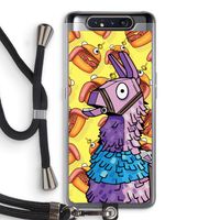 Loot Burger: Samsung Galaxy A80 Transparant Hoesje met koord